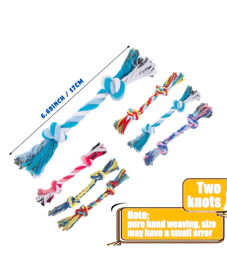 Sparky & Co Double Knot 6.5" Rope Toy