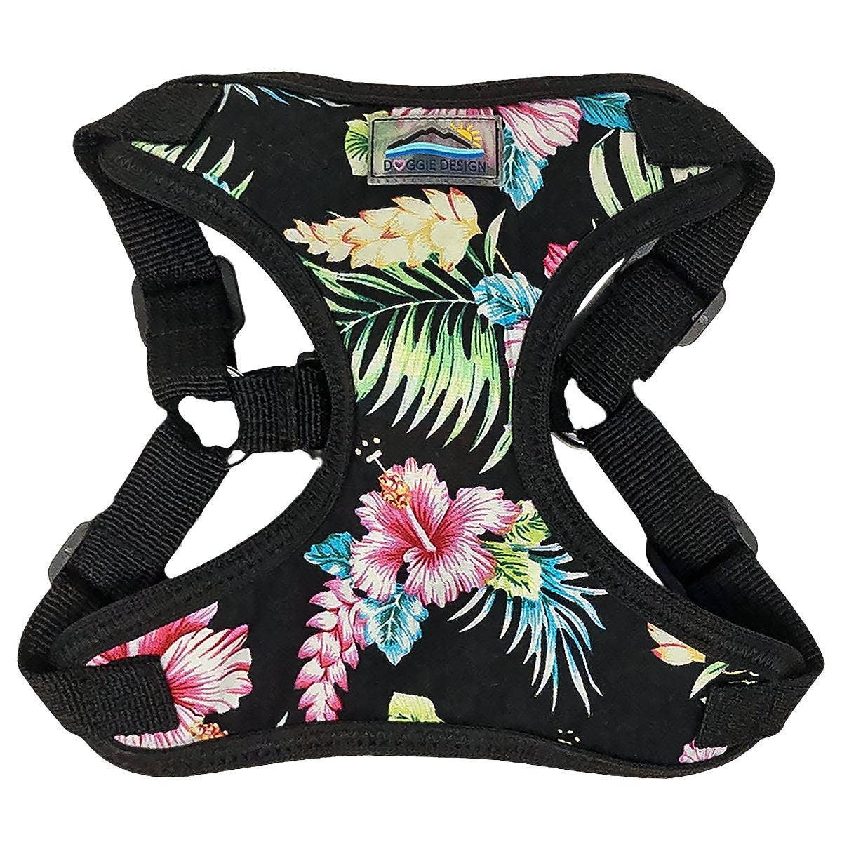 Doggie Design Wrap & Snap Choke Free Dog Harness - Paradise Nights