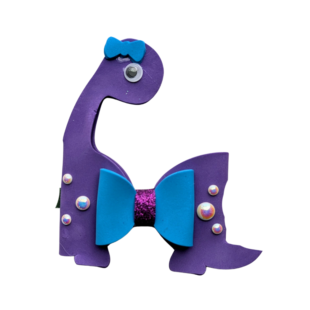 Sparky & Co Dino Bow Collar Charm