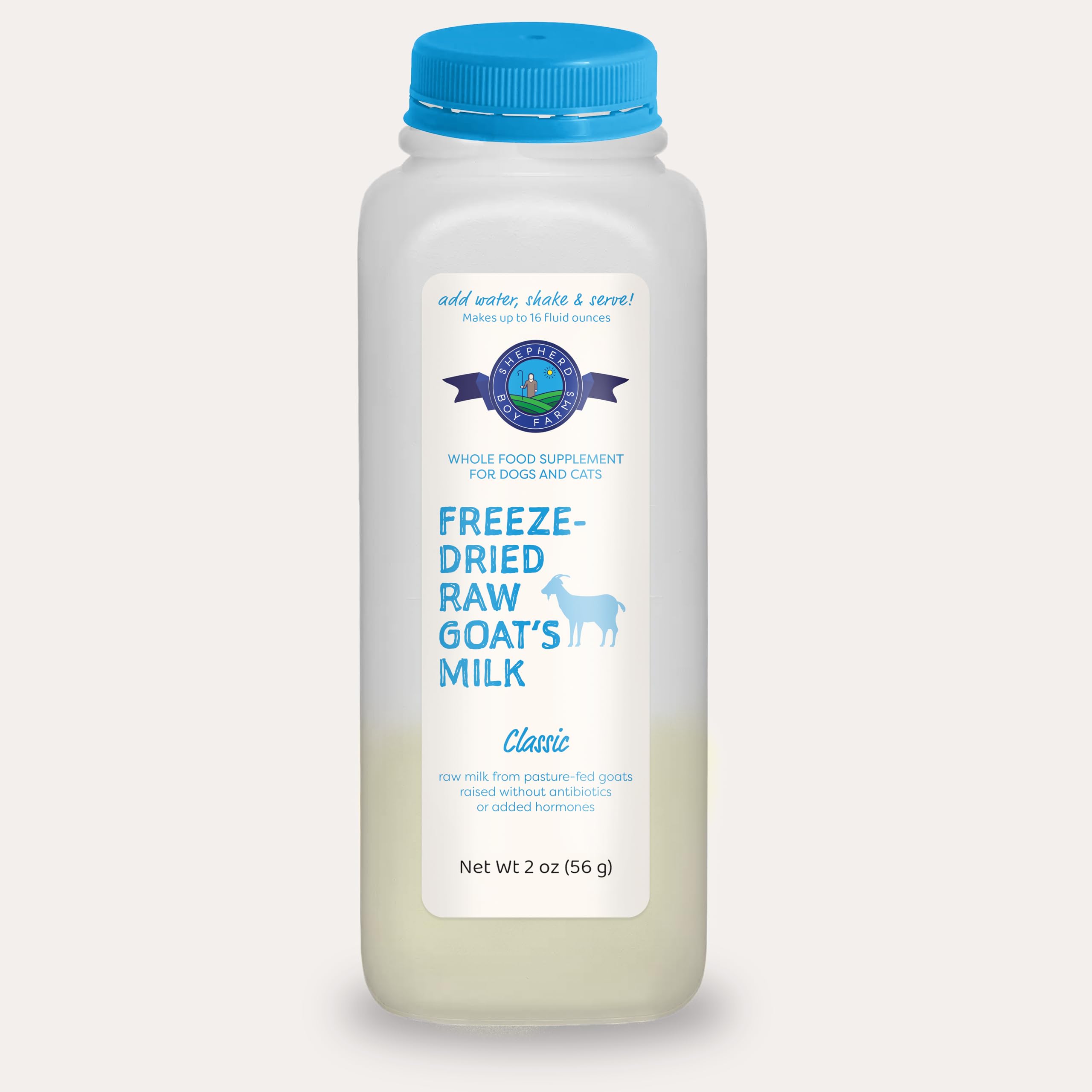 Shepherd Boy Farms Raw Goat's Milk Supplements