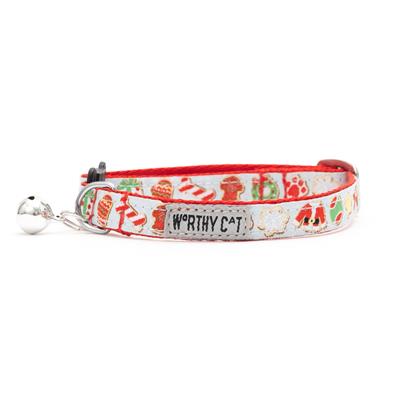 The Worthy Dog Cookies for Santa Paws Collection Collars