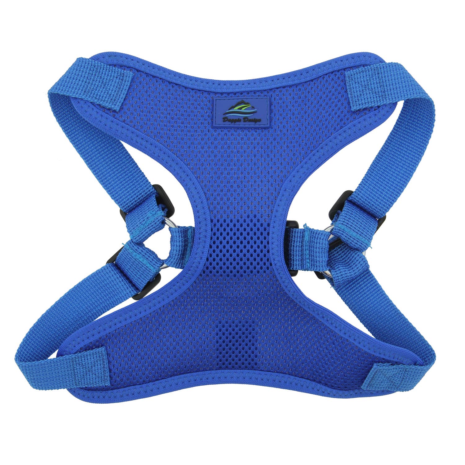 Doggie Design - Wrap & Snap Choke Free Dog Harness - Cobalt Blue