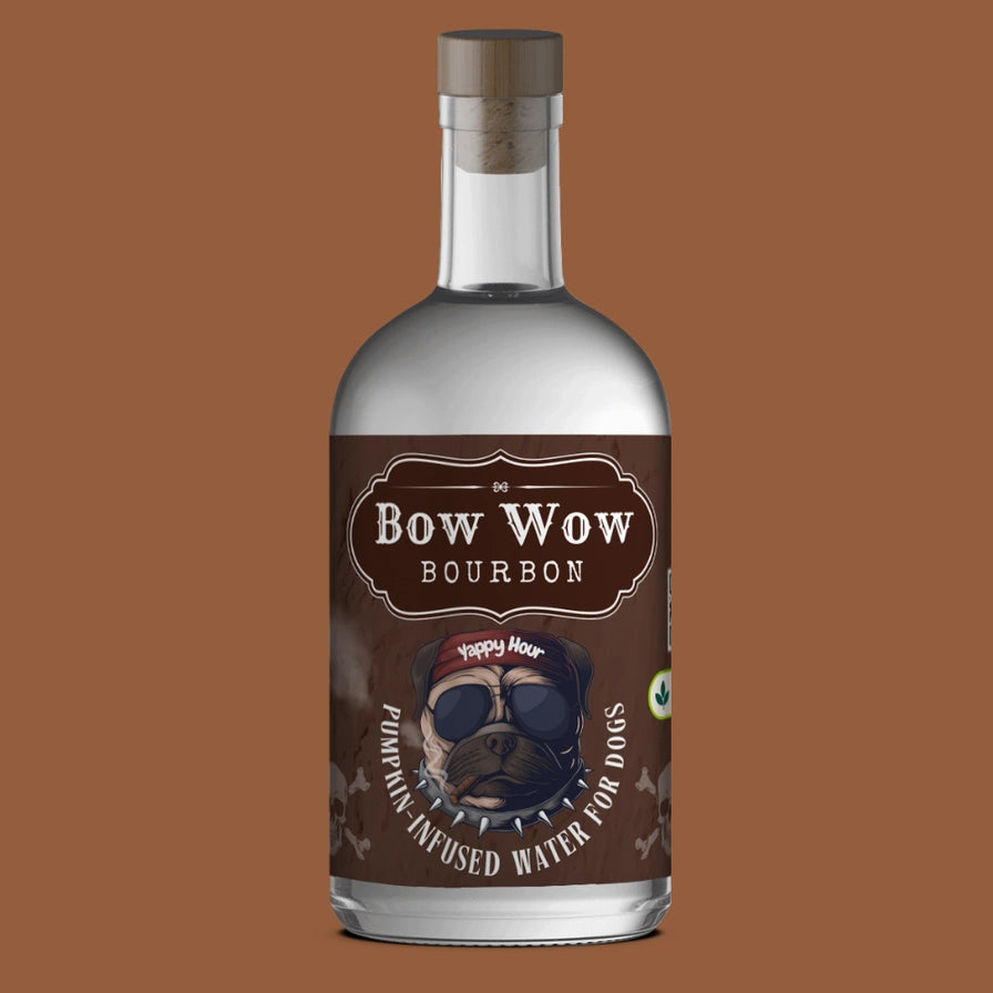 Yappy Hour Bow Wow Bourbon for Dogs