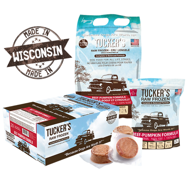 Tucker's Beef & Pumpkin Raw Frozen Dog Food
