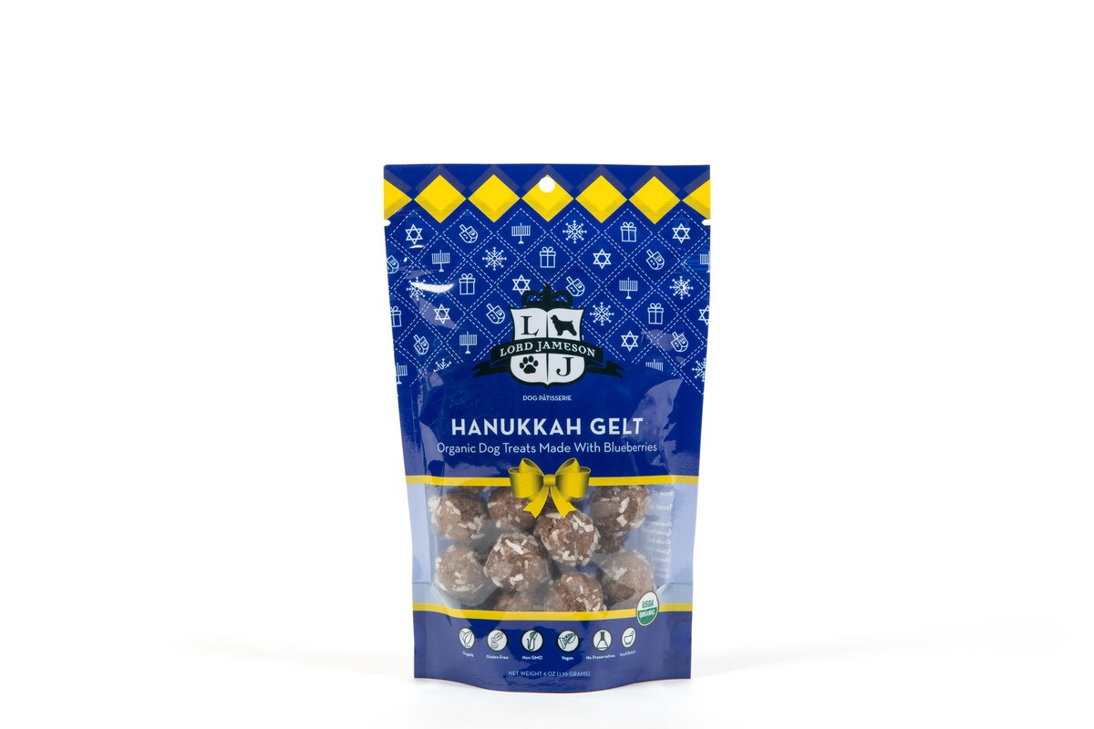 Lord Jameson Hanukkah Gelt Dog Treats 6oz