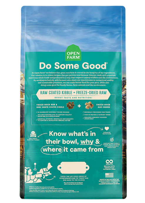 Open Farm Cat RawMix Grain-Free Kitten Recipe Dry Cat Food