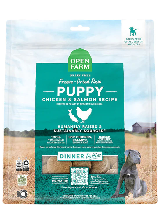 Open Farm Freeze-Dried Raw Puppy Dog Food
