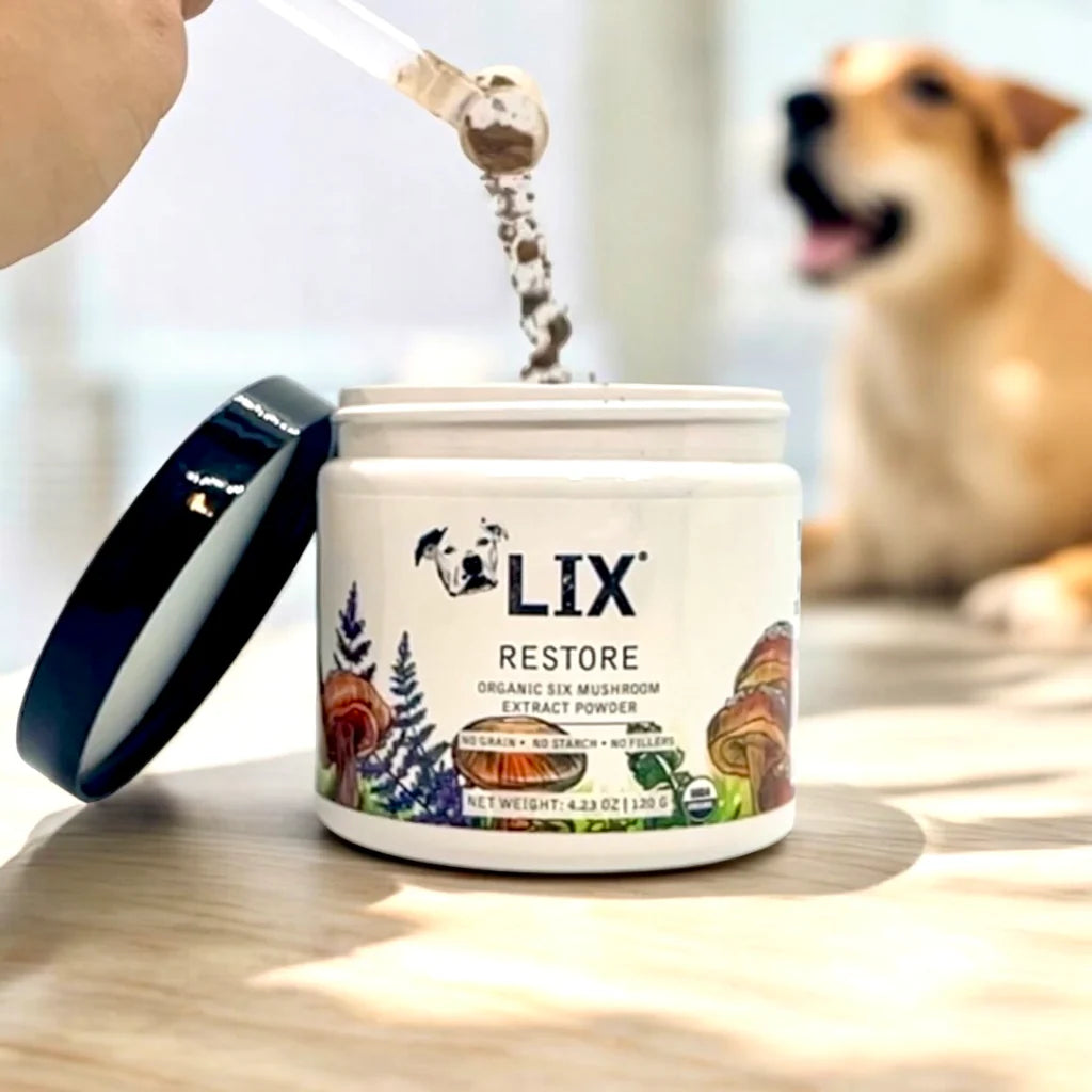 LIX Restore Organic Six Mushroom Extract Powder