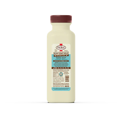 Primal Raw Goat Milk for Cats and Dogs