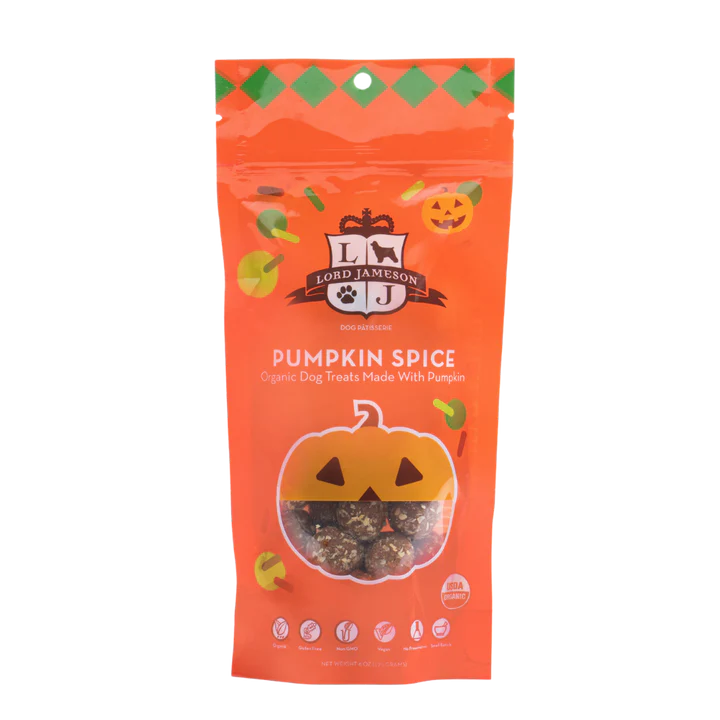 Lord Jameson Pumpkin Spice Pops Dog Treats 6oz