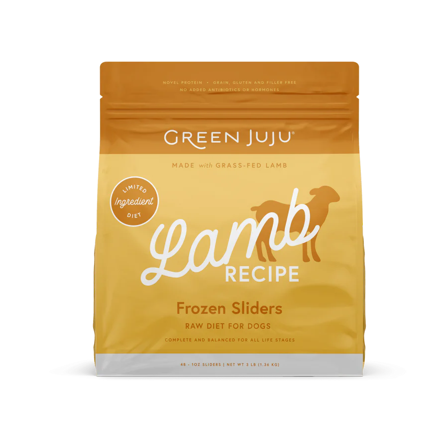 Green Juju Frozen Raw Food Diet Lamb Recipe