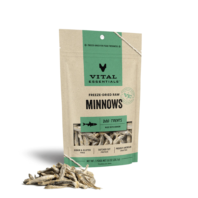 Vital Essentials Freeze-Dried Minnows Dog Treats