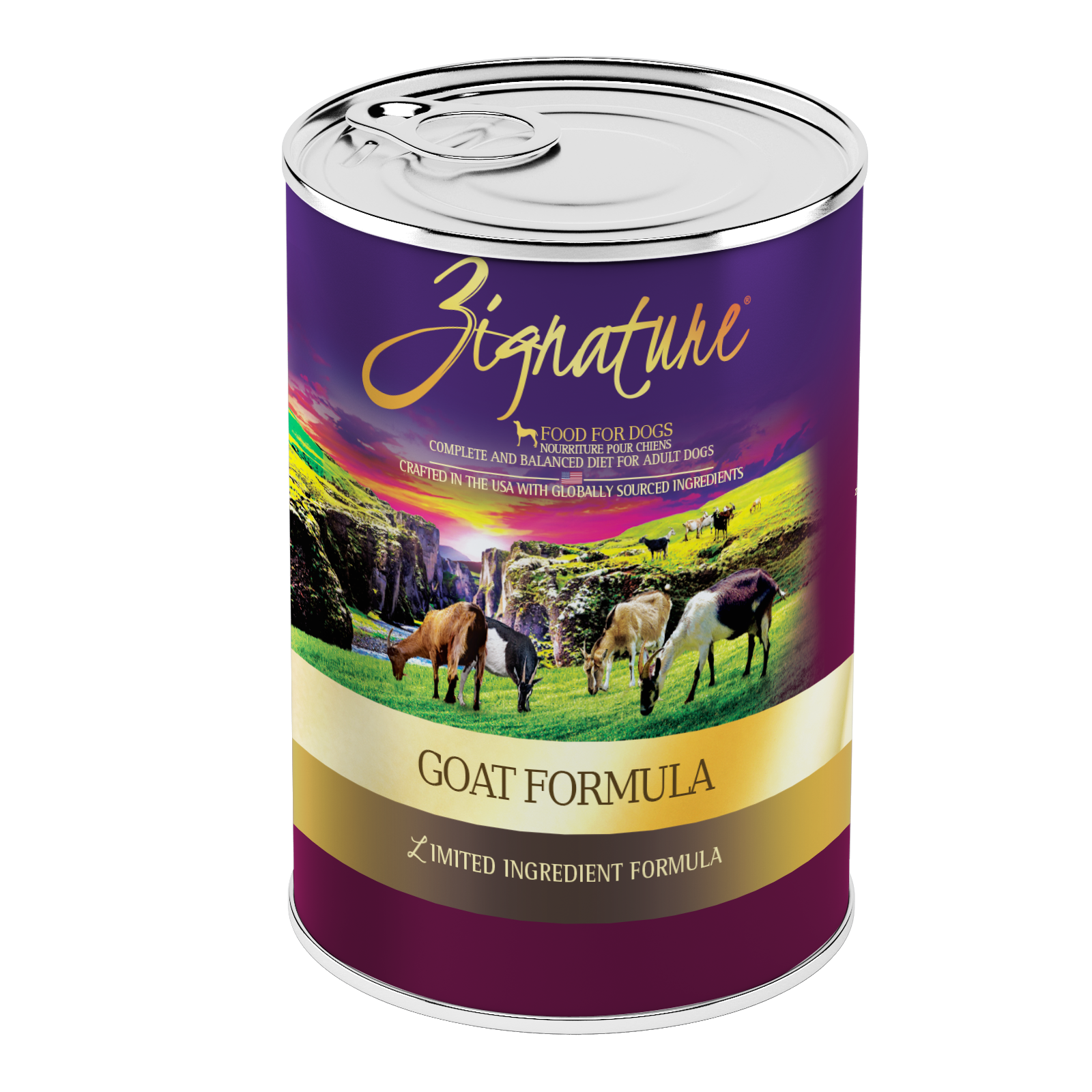 Zignature Goat 13oz Canned Dog Food