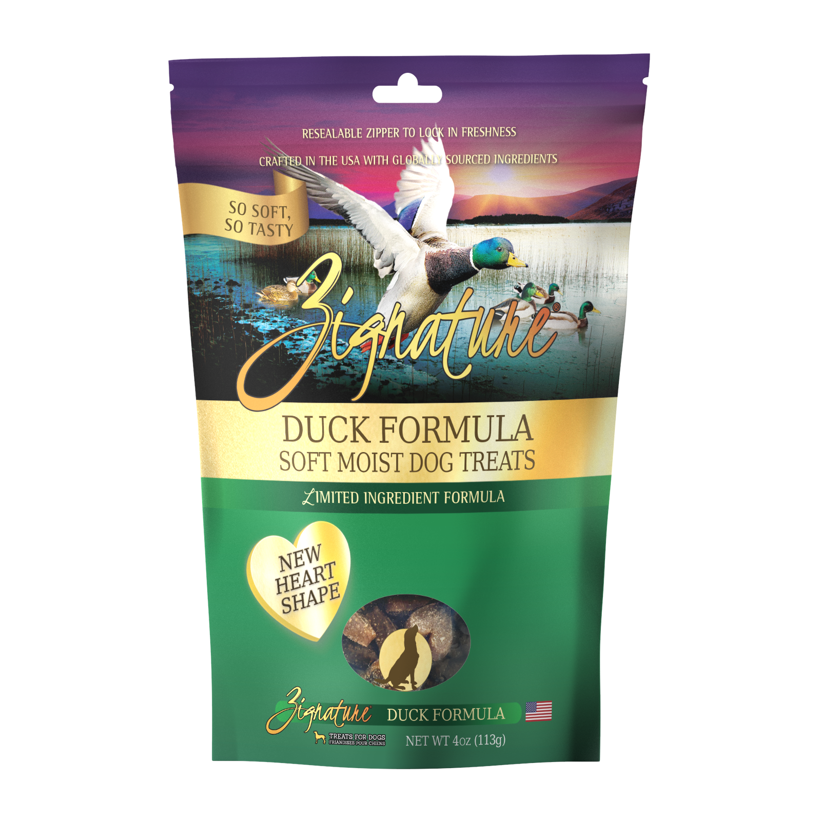 Zignature Soft Moist Training Treats 4oz