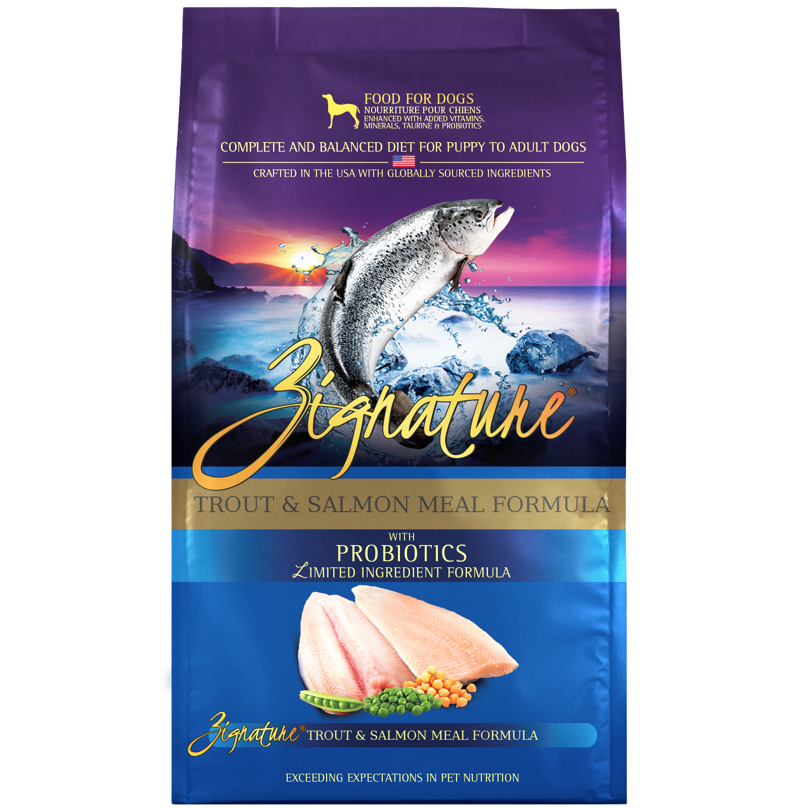 Zignature Trout And Salmon Dry Dog Food