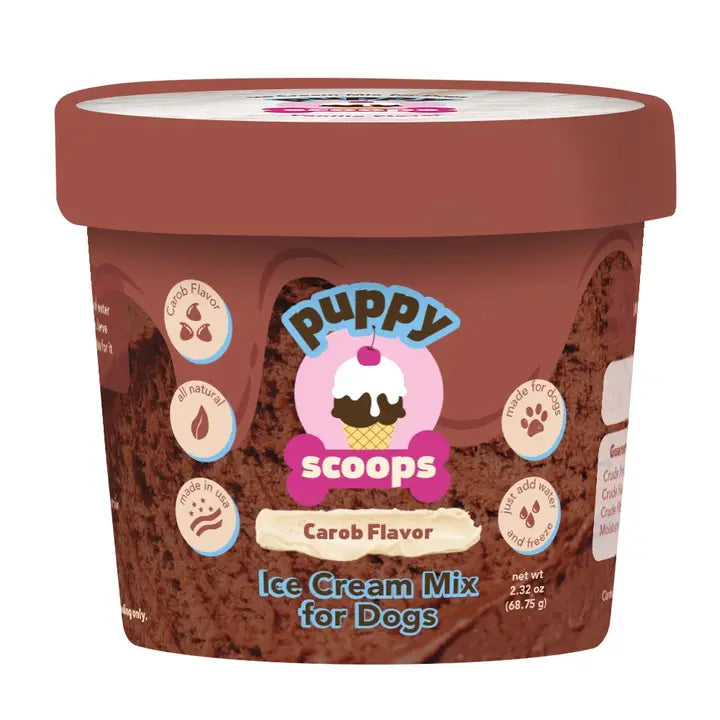 Puppy Cake Scoops Carob Ice Cream Mix For Dogs
