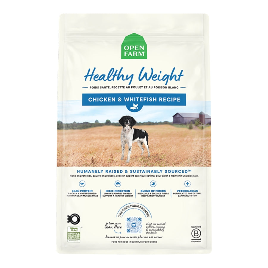Open Farm Healthy Weight Chicken & Whitefish Dry Dog Food