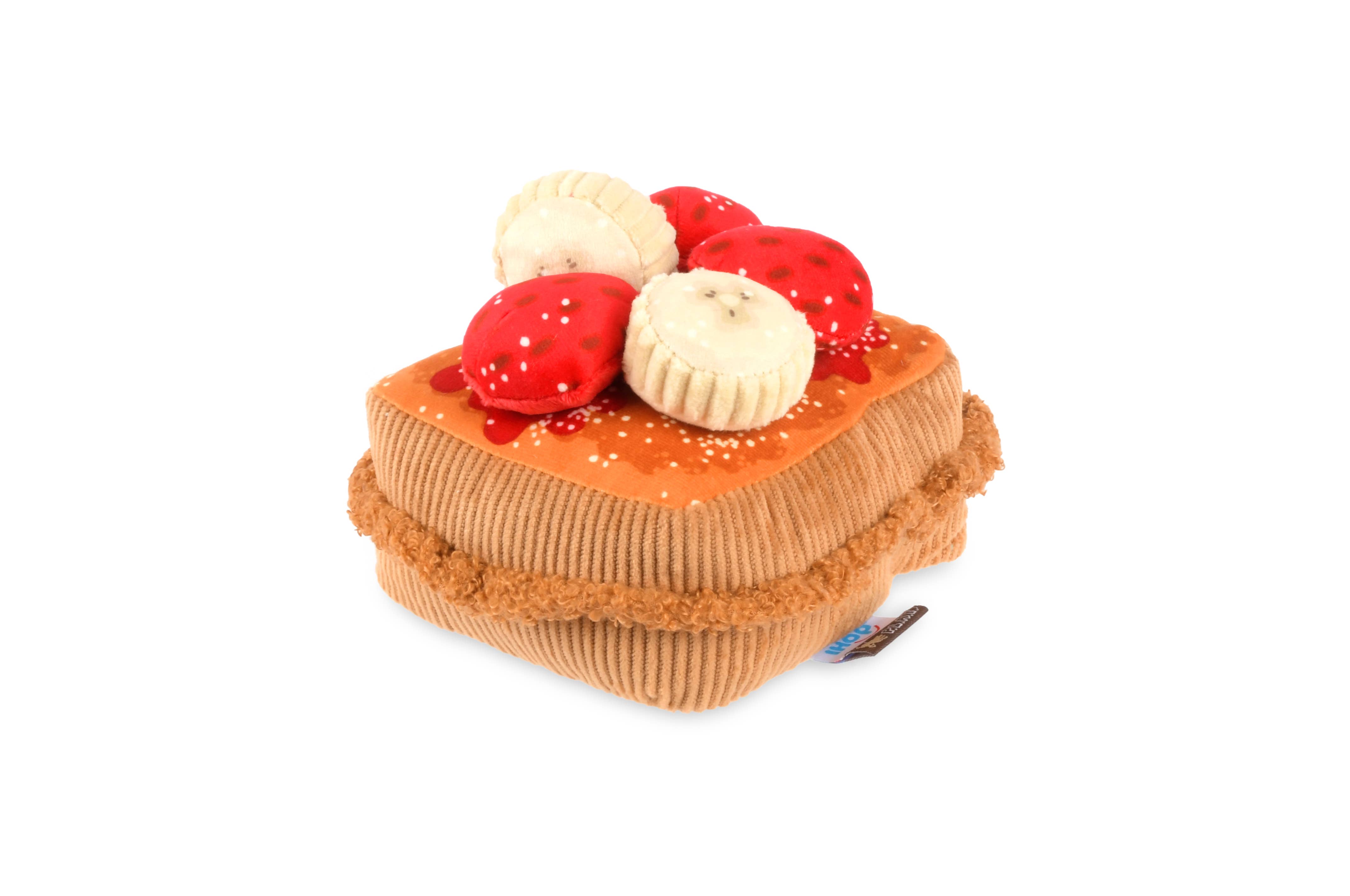 P.L.A.Y. Pet Lifestyle and You IHOP Thick 'N Fluffy French Toast Dog Toy