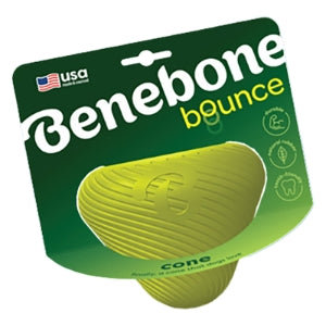 Benebone Bounce Rubber Cone Dog Toy