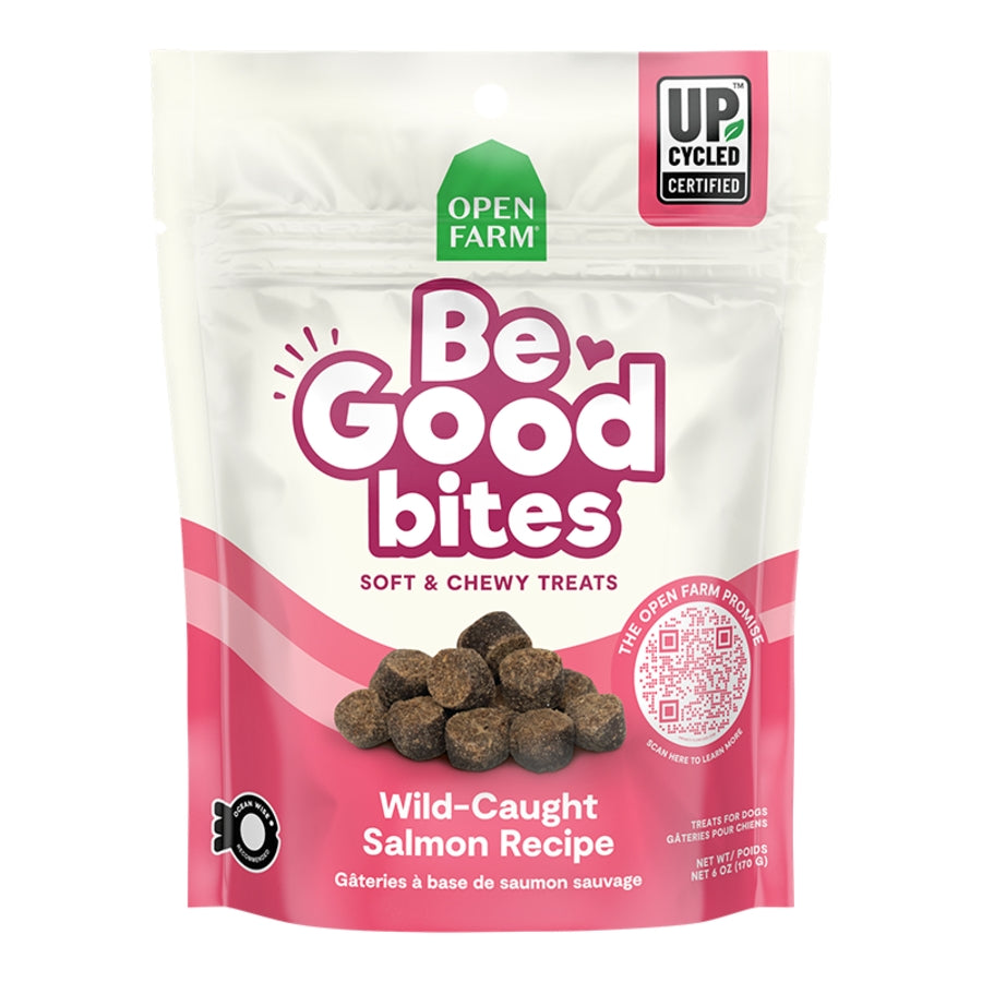Open Farm Be Good Bites Soft & Chewy Salmon 6oz Dog Treats