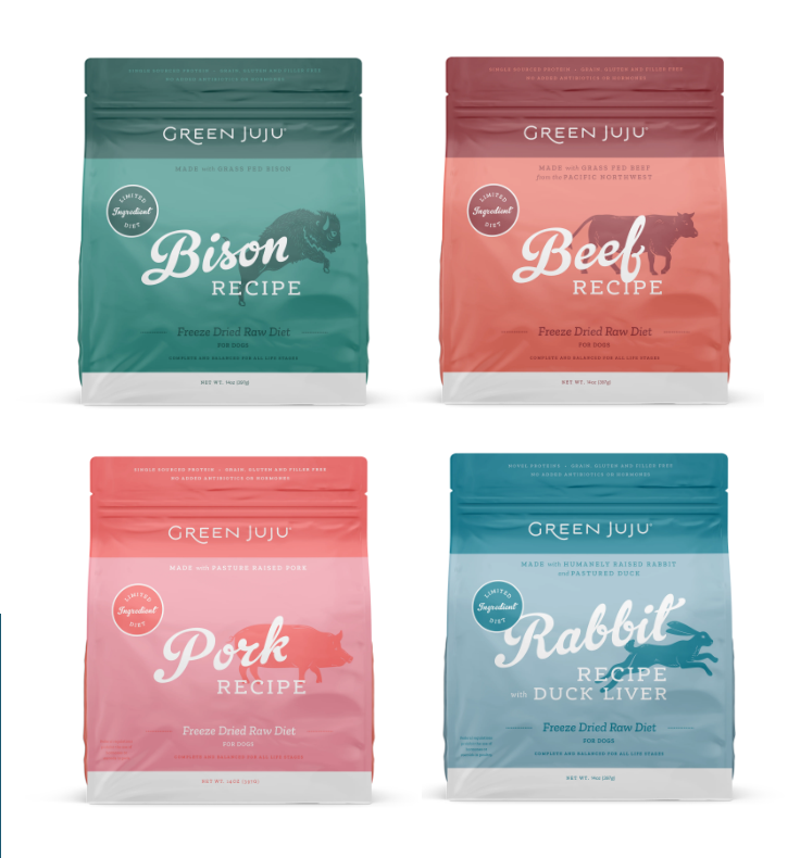 Green Juju Freeze-Dried Raw Diet for Dogs