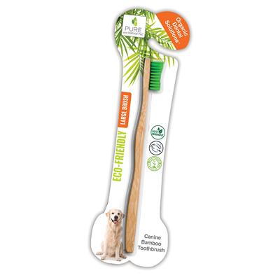 Pure and Natural Pet Organic Dental Solutions Bamboo Brush