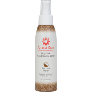 Aroma Paws Coconut Papaya Dog Coat Spray 4.5oz