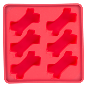 Messy Mutts Framed "Spill Resistant" Silicone Popsicle Mold 9.5"x9.5" Watermelon - Paw Naturals