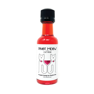 PetWineShop Pinot Meow Cat Wine Liquid Catnip For Cats - Paw Naturals