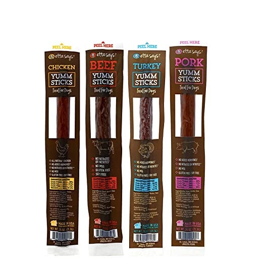 Etta Says! Yumm Sticks Meat Dog Treat