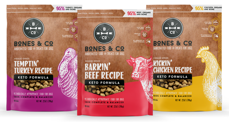 Bones & Co Keto-Approved Freeze-Dried Dog Food