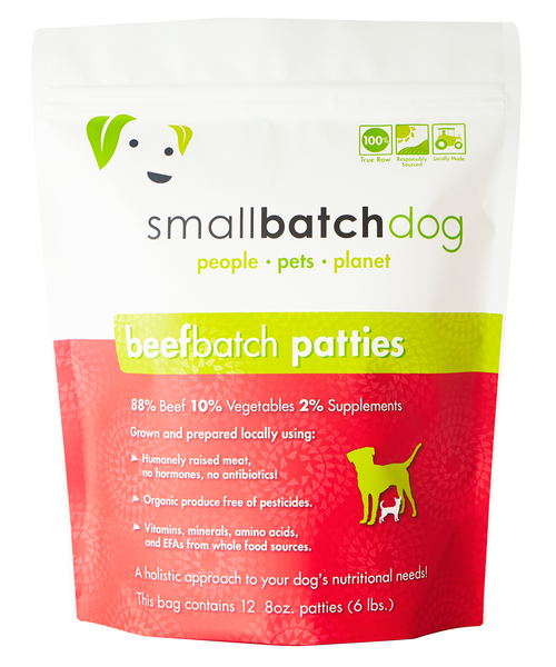 Smallbatch Dog Beefbatch Raw Frozen Food