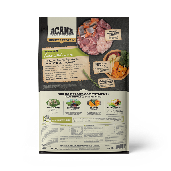 Acana Regionals Grasslands Dry Dog Food - Paw Naturals