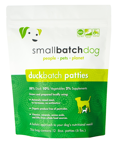 Smallbatch Dog Duckbatch Raw Frozen Food