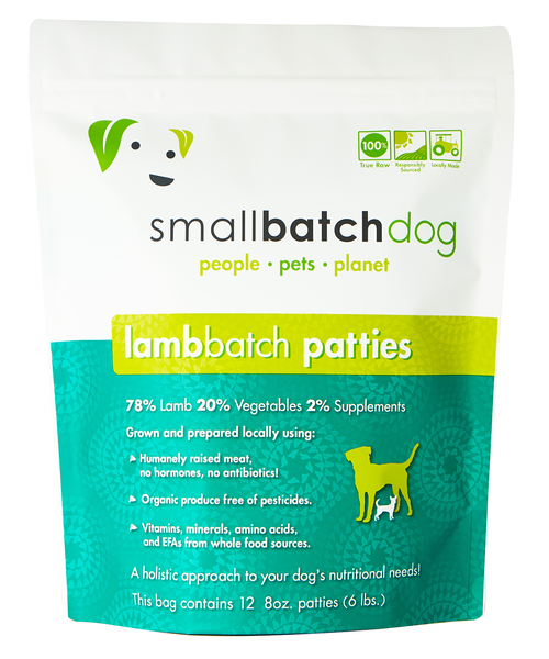 Smallbatch Dog Lambbatch Raw Frozen Food