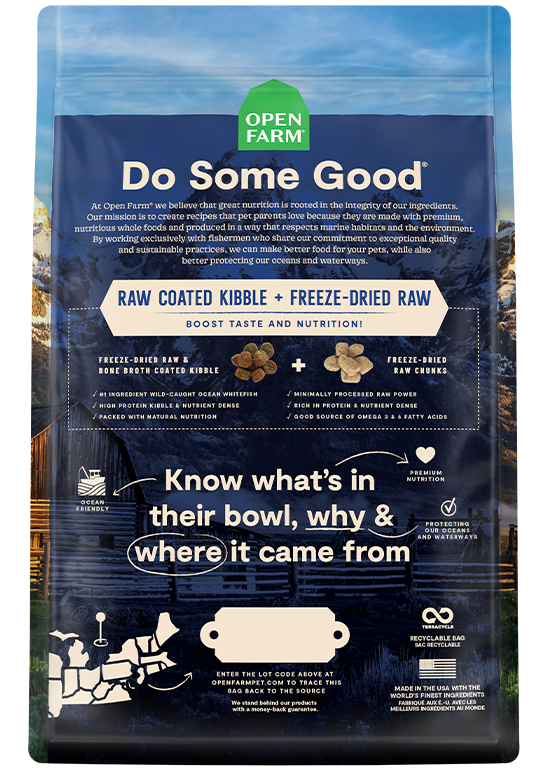 Open Farm RawMix Grain-Free Wild Ocean Dry Dog Food