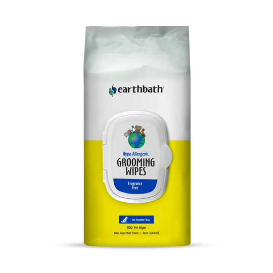 Earthbath Hypo-Allergenic Grooming Wipes