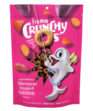 Fromm Crunchy O's Dog Treat Slammon Salmon / 6oz - Paw Naturals