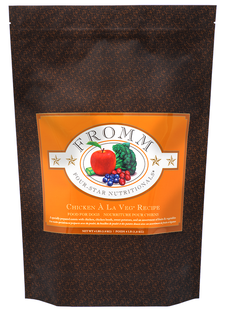 Fromm Four Star Chicken A La Veg Dry Dog Food