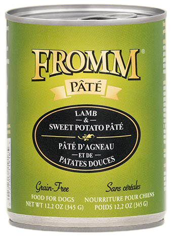 Fromm Pâté Lamb & Sweet Potato Grain Free Canned Dog Food 12.2oz