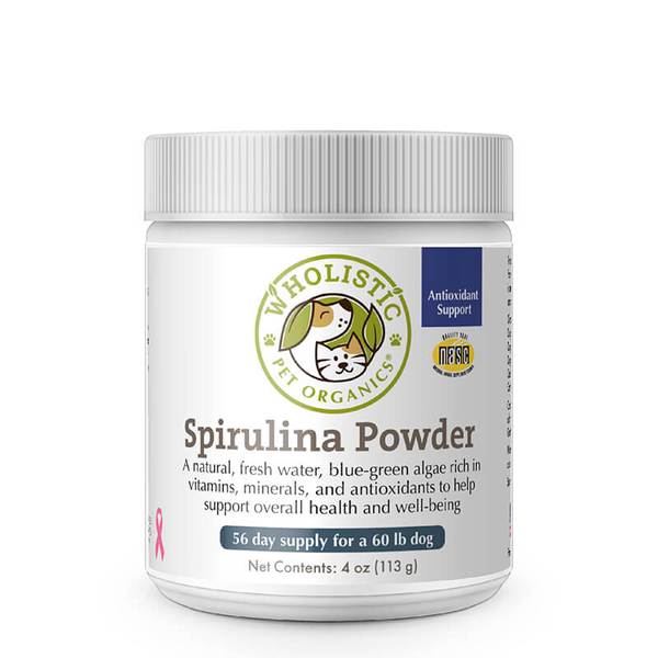 Wholistic Pet Organics Spirulina Powder 4oz