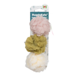 HuggleHound Cat Fluferific Ball 3pk Cat Toy