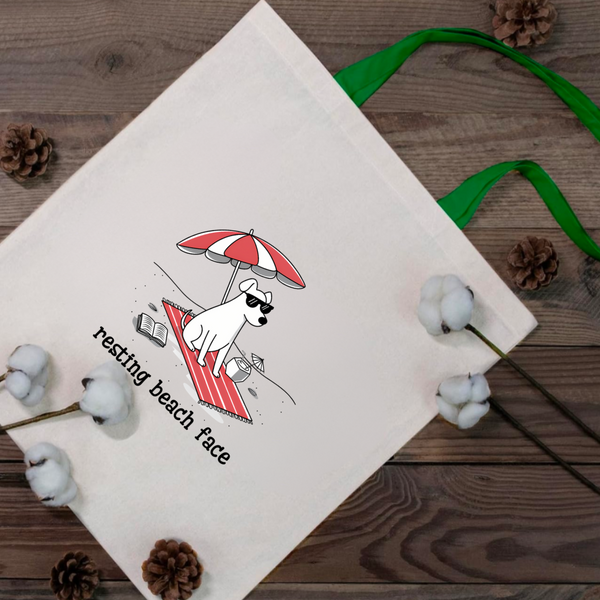 Sparky & Co Printed Canvas Tote