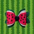 Sparky & Co Watermelon Bow Collar Charm