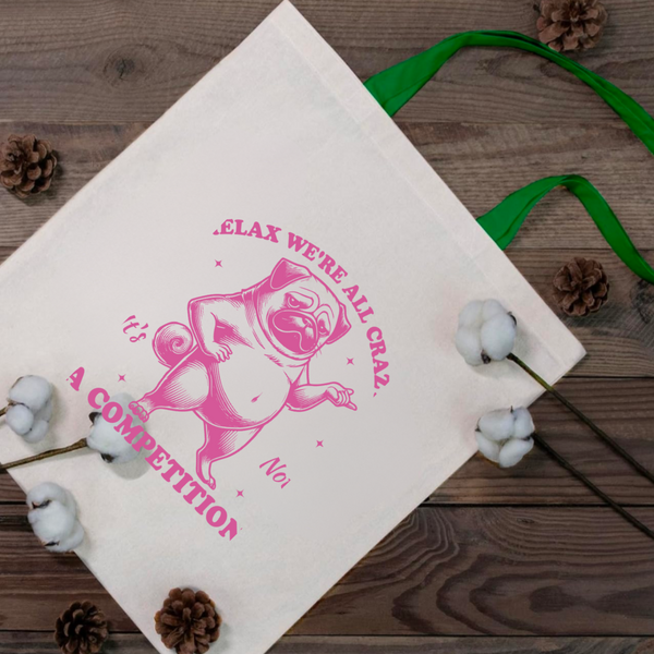 Sparky & Co Printed Canvas Tote