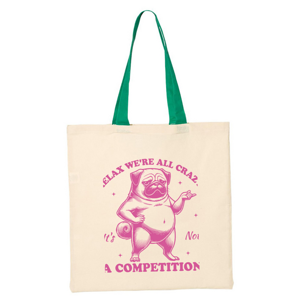 Sparky & Co Printed Canvas Tote