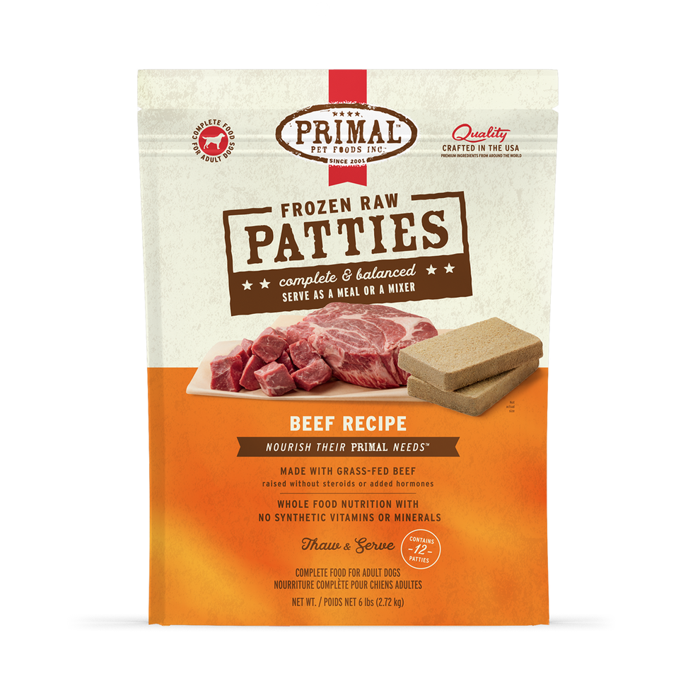 Primal Raw Frozen Beef Dog Food