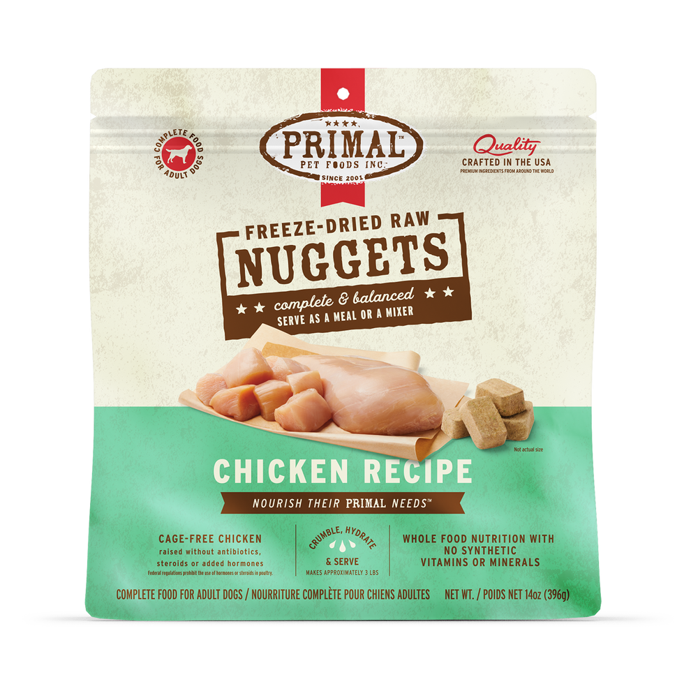 Primal Raw Freeze-Dried Dog Food Chicken