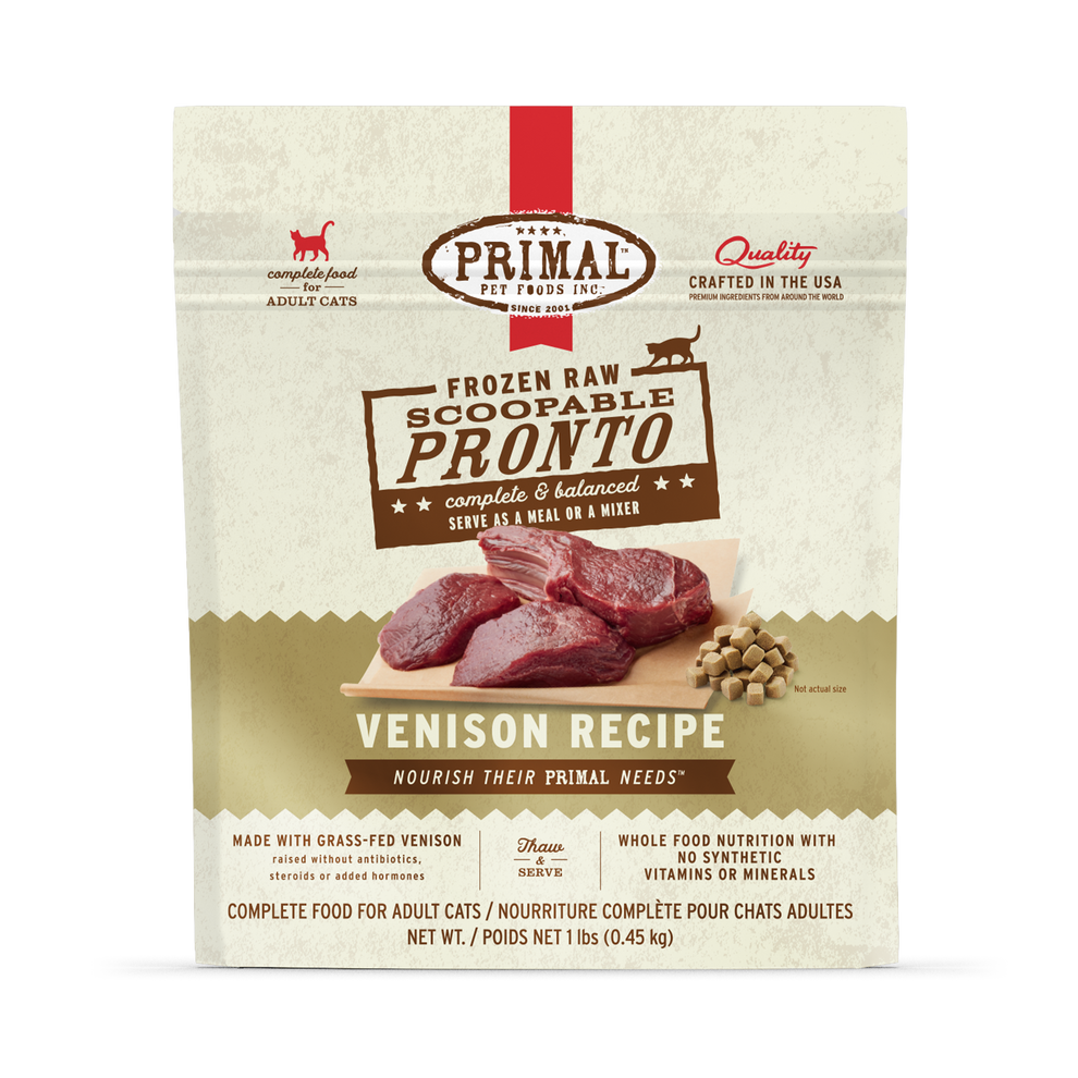 Primal Pronto 1lb Raw Frozen Cat Food
