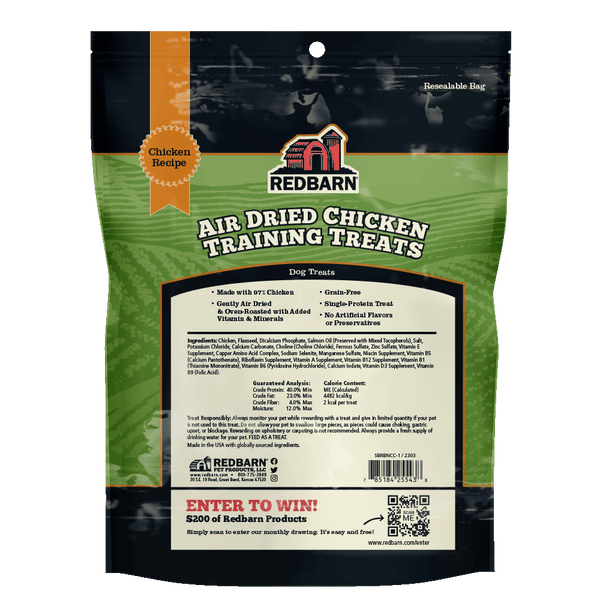 Redbarn Air Dried Training Treats Chicken Dog Treats